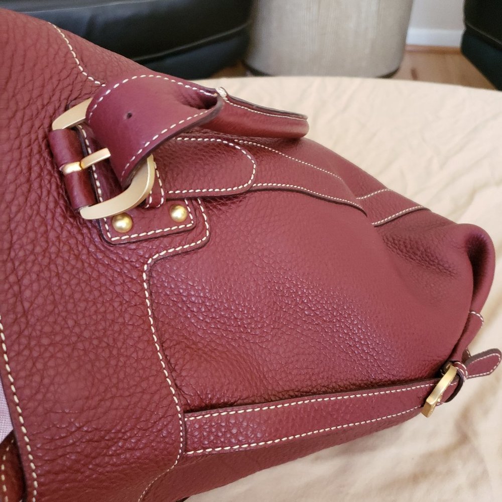 Dooney and Bourke Pebble Leather Tote NWT - Picture 3 of 6